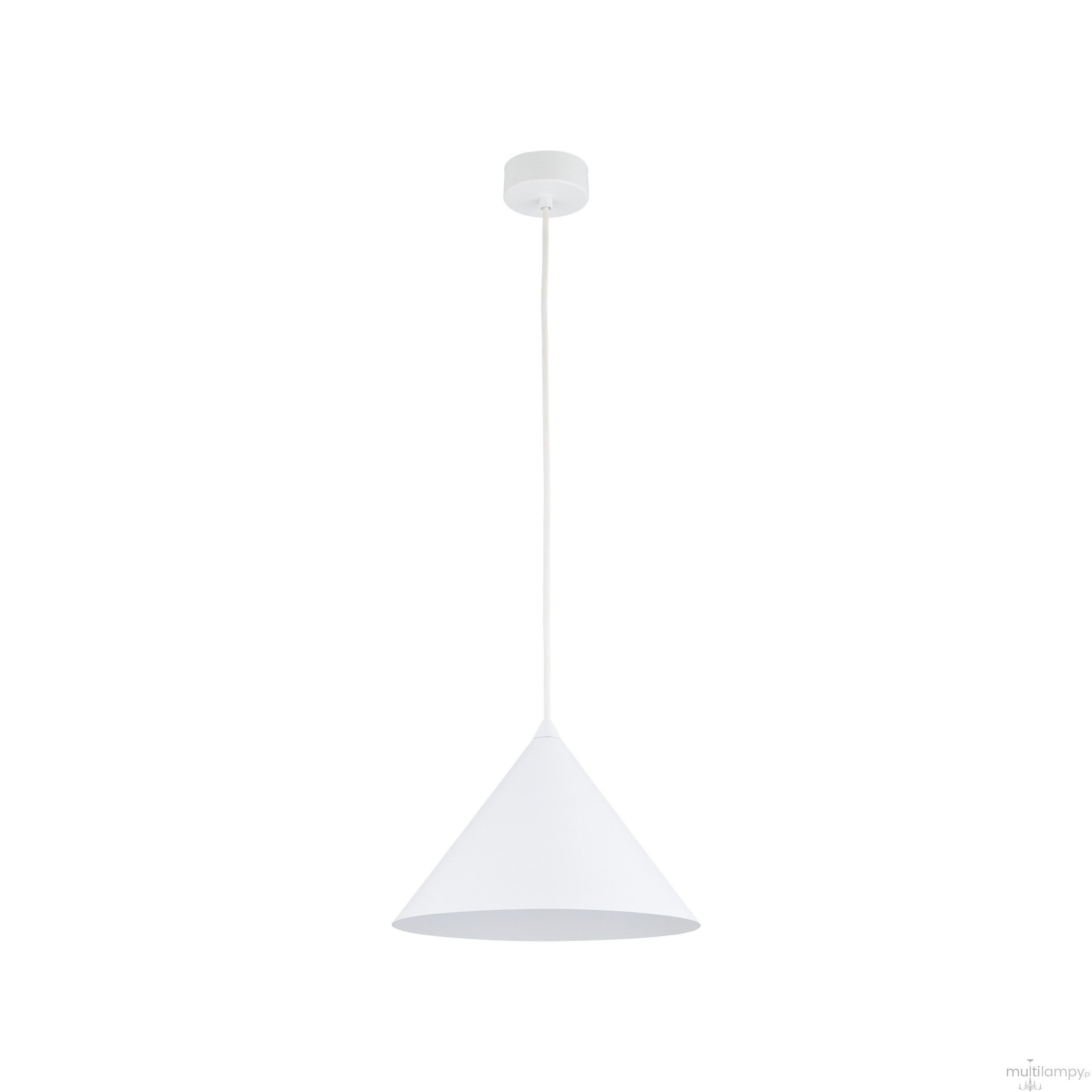 Cono D26 lampa wisząca 1xE27 biała 10008