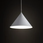 Cono D26 lampa wisząca 1xE27 biała 10008