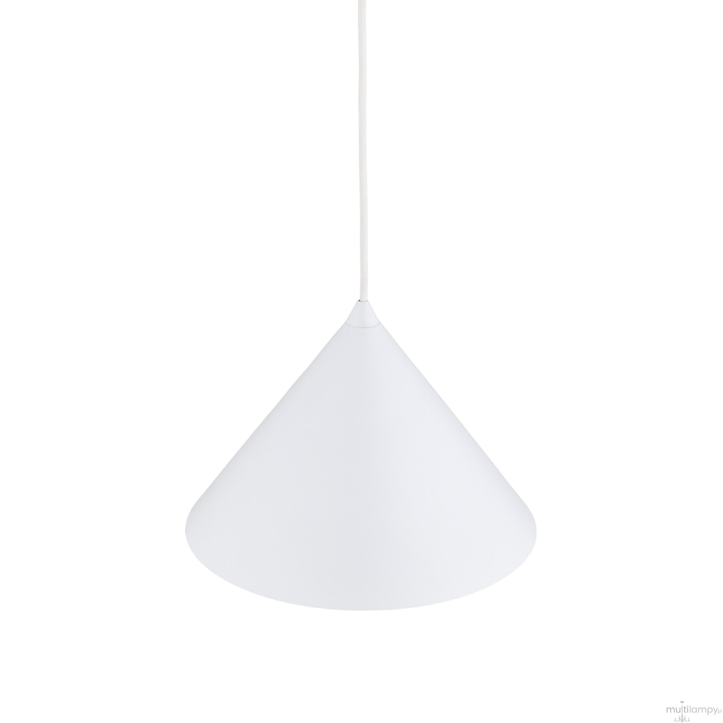 Cono D26 lampa wisząca 1xE27 biała 10008