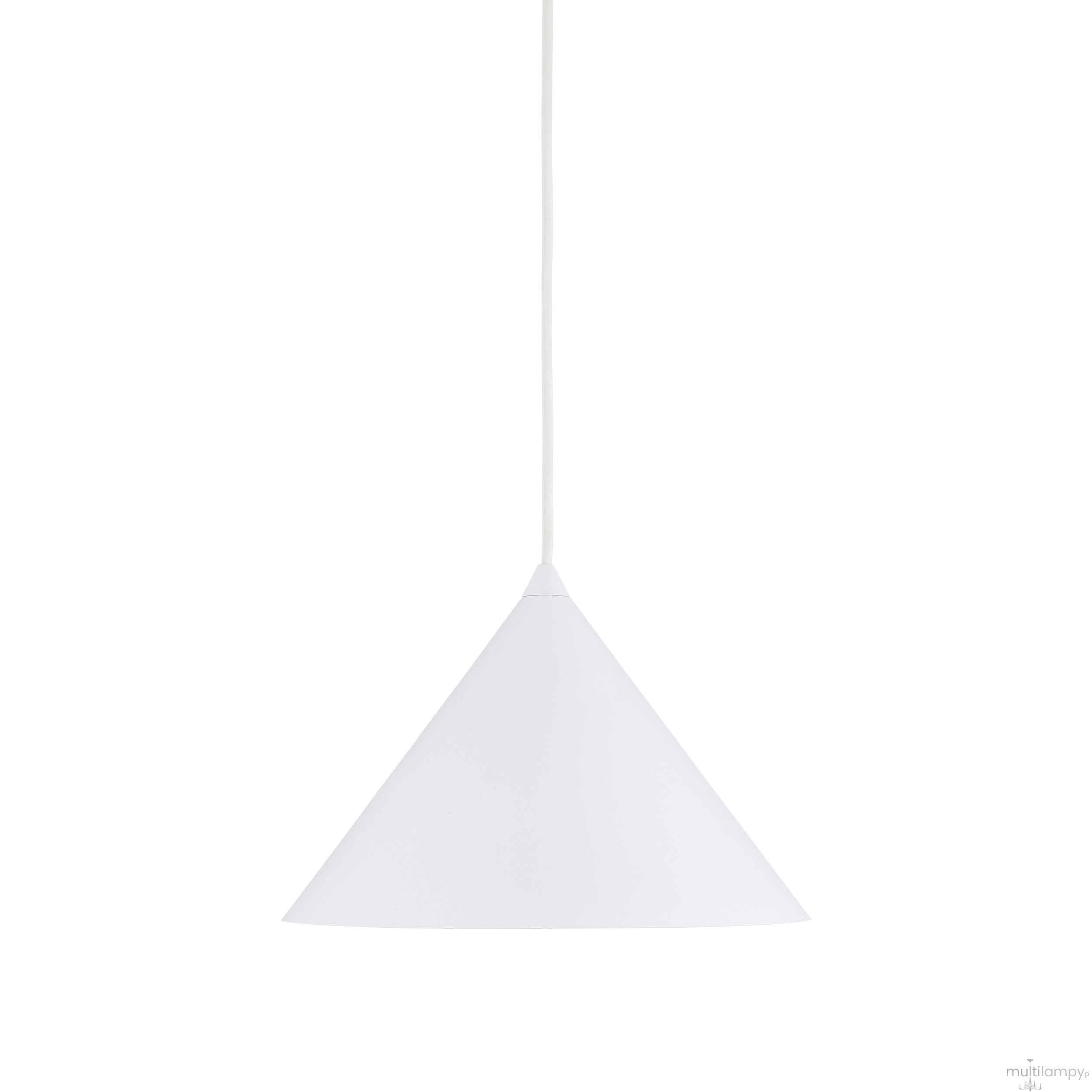 Cono D26 lampa wisząca 1xE27 biała 10008
