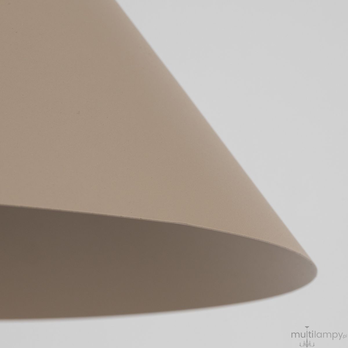 Cono D26 lampa wisząca 1xE27 beżowa 10620