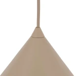 Cono D26 lampa wisząca 1xE27 beżowa 10620