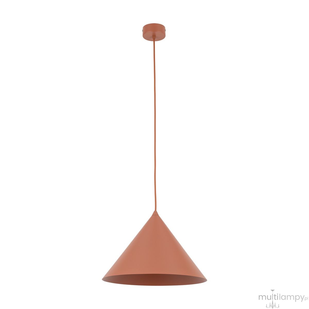 Cono D26 lampa wisząca 1xE27 ceglana 10065