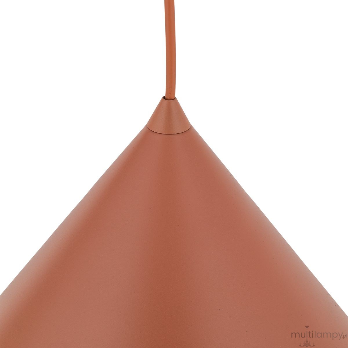Cono D26 lampa wisząca 1xE27 ceglana 10065