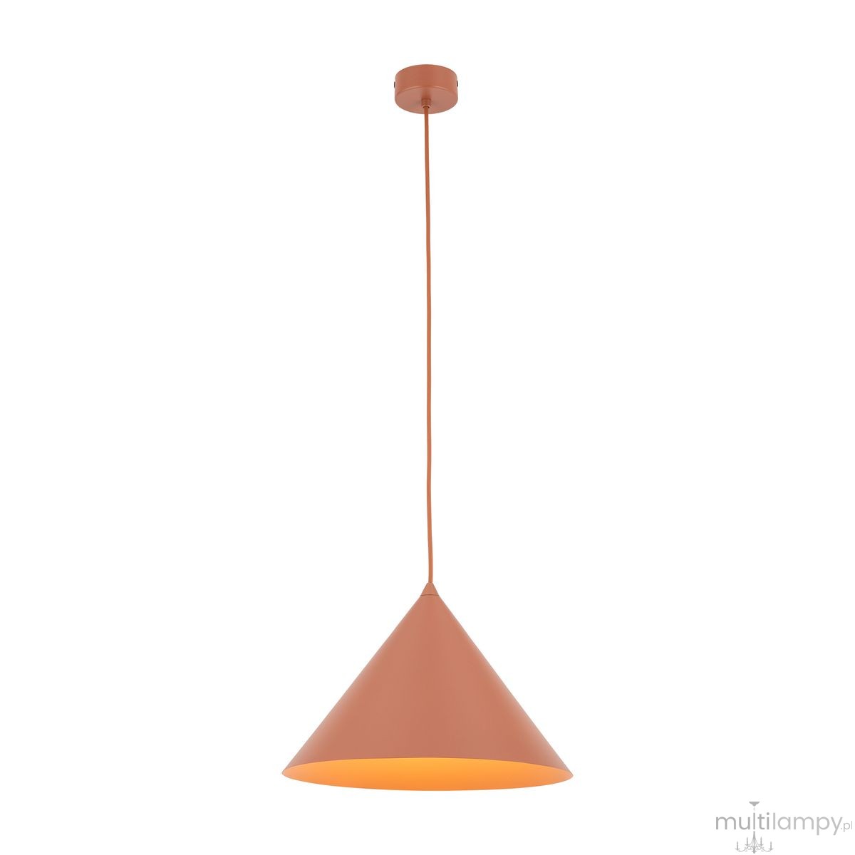 Cono D26 lampa wisząca 1xE27 ceglana 10065