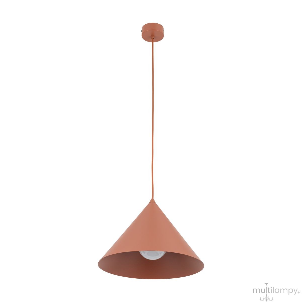 Cono D26 lampa wisząca 1xE27 ceglana 10065