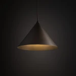 Cono D26 lampa wisząca 1xE27 brązowa 10037