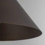 Cono D26 lampa wisząca 1xE27 brązowa 10037