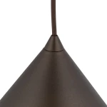Cono D26 lampa wisząca 1xE27 brązowa 10037
