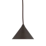 Cono D26 lampa wisząca 1xE27 brązowa 10037