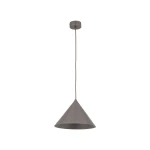 Cono D26 lampa wisząca 1xE27 szarobrązowa 11376