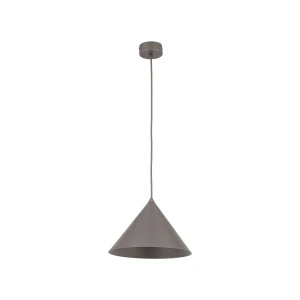 Cono D26 lampa wisząca 1xE27 szarobrązowa 11376