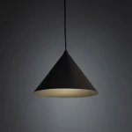 Cono D26 lampa wisząca 1xE27 szarobrązowa 11376