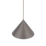 Cono D26 lampa wisząca 1xE27 szarobrązowa 11376