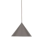 Cono D26 lampa wisząca 1xE27 szarobrązowa 11376