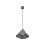 Cono D26 lampa wisząca 1xE27 szarobrązowa 11376