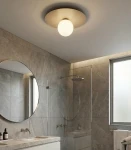 Solar lampa sufitowa E14 mokka biały 1687/1