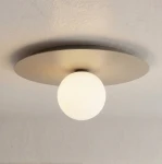 Solar lampa sufitowa E14 mokka biały 1687/1