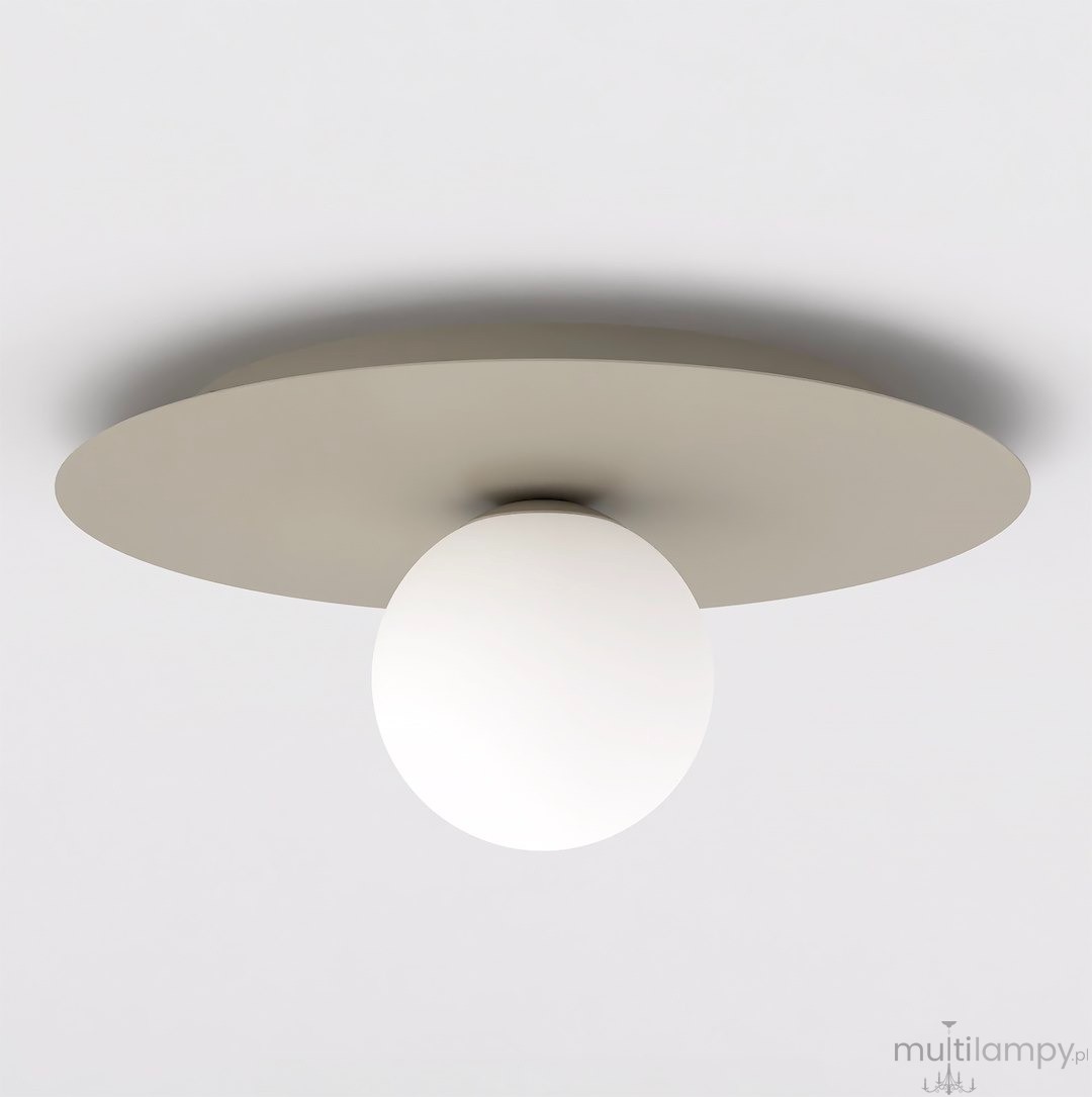 Solar lampa sufitowa E14 mokka biały 1687/1