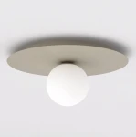 Solar lampa sufitowa E14 mokka biały 1687/1