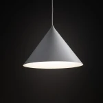 Cono D33,5 lampa wisząca 1xE27 biała 10009
