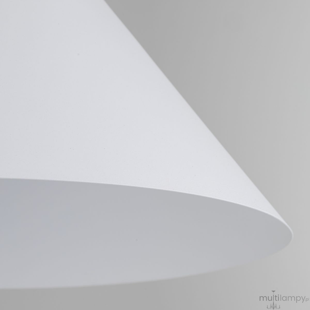 Cono D33,5 lampa wisząca 1xE27 biała 10009