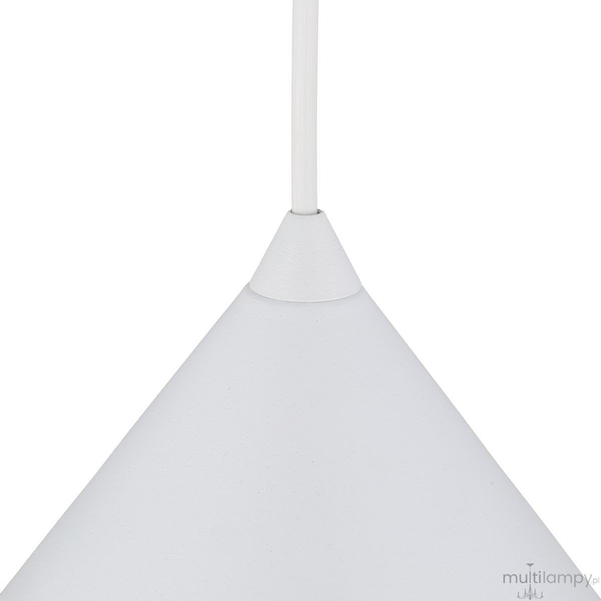 Cono D33,5 lampa wisząca 1xE27 biała 10009
