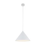 Cono D33,5 lampa wisząca 1xE27 biała 10009