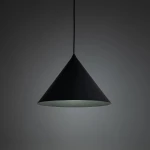 Cono D33,5 lampa wisząca 1xE27 czarna 10057