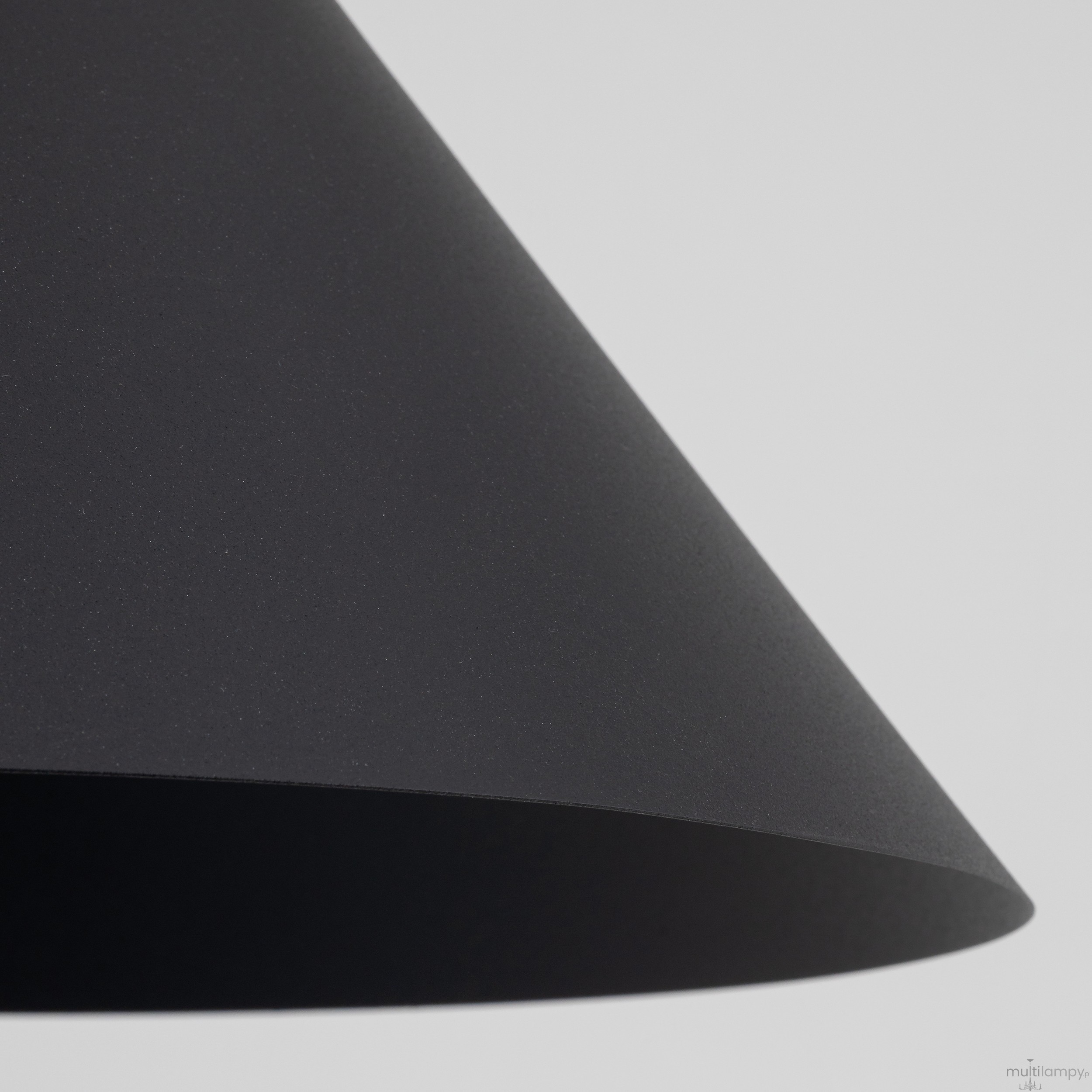 Cono D33,5 lampa wisząca 1xE27 czarna 10057