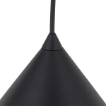 Cono D33,5 lampa wisząca 1xE27 czarna 10057