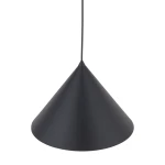 Cono D33,5 lampa wisząca 1xE27 czarna 10057