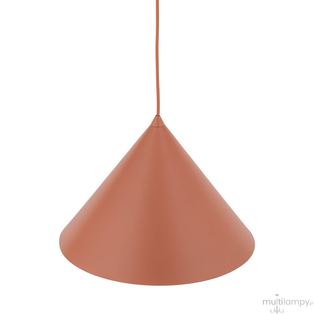 Cono D33,5 lampa wisząca 1xE27 ceglana 10065