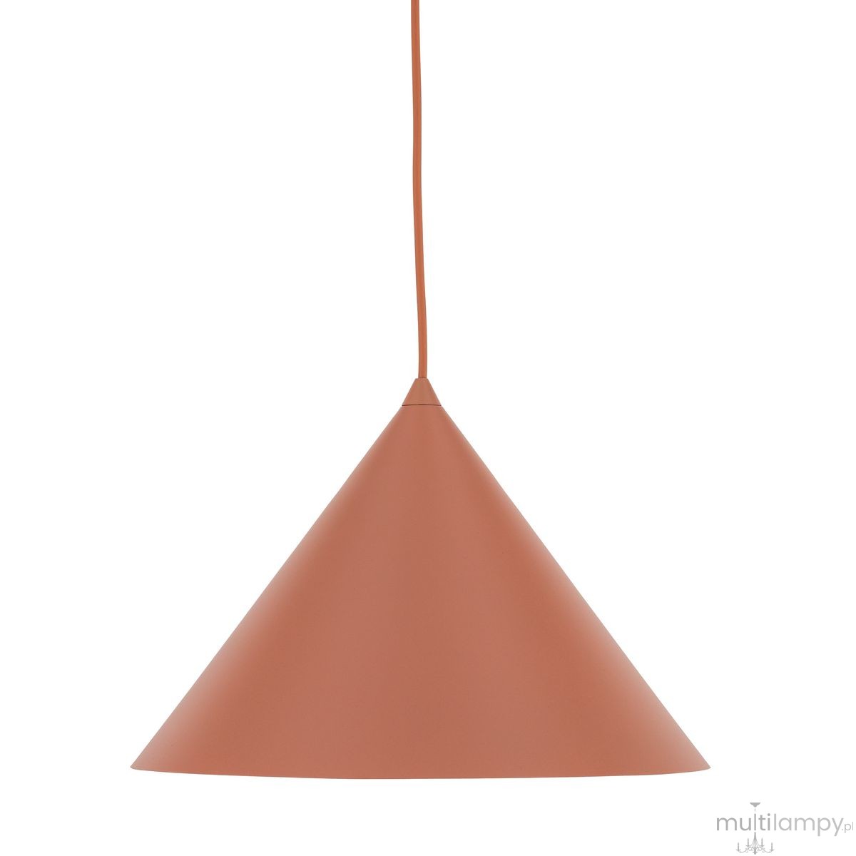 Cono D33,5 lampa wisząca 1xE27 ceglana 10065