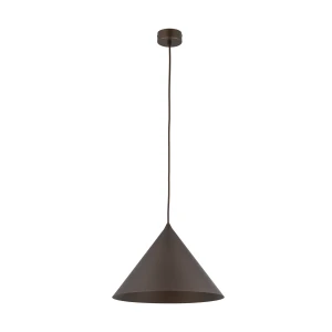 Cono D33,5 lampa wisząca 1xE27 brązowa 10038