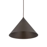 Cono D33,5 lampa wisząca 1xE27 brązowa 10038