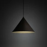 Cono D33,5 lampa wisząca 1xE27 szarobrązowa 11377