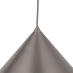 Cono D33,5 lampa wisząca 1xE27 szarobrązowa 11377