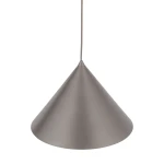 Cono D33,5 lampa wisząca 1xE27 szarobrązowa 11377