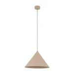 Cono D33,5 lampa wisząca 1xE27 beżowa 10621