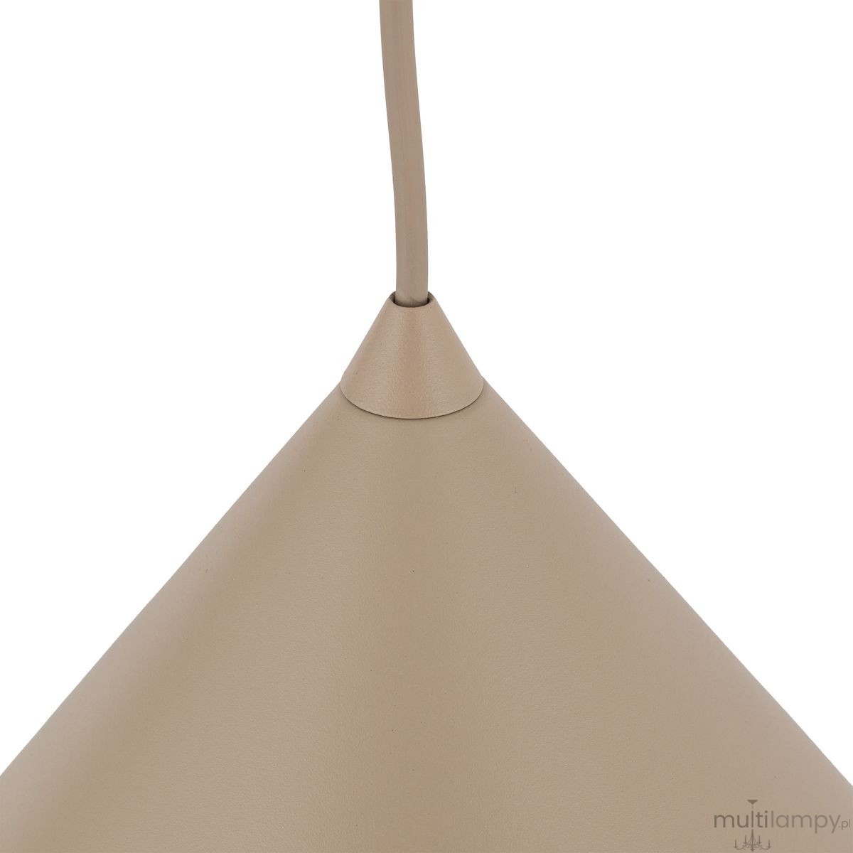 Cono D33,5 lampa wisząca 1xE27 beżowa 10621