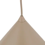 Cono D33,5 lampa wisząca 1xE27 beżowa 10621