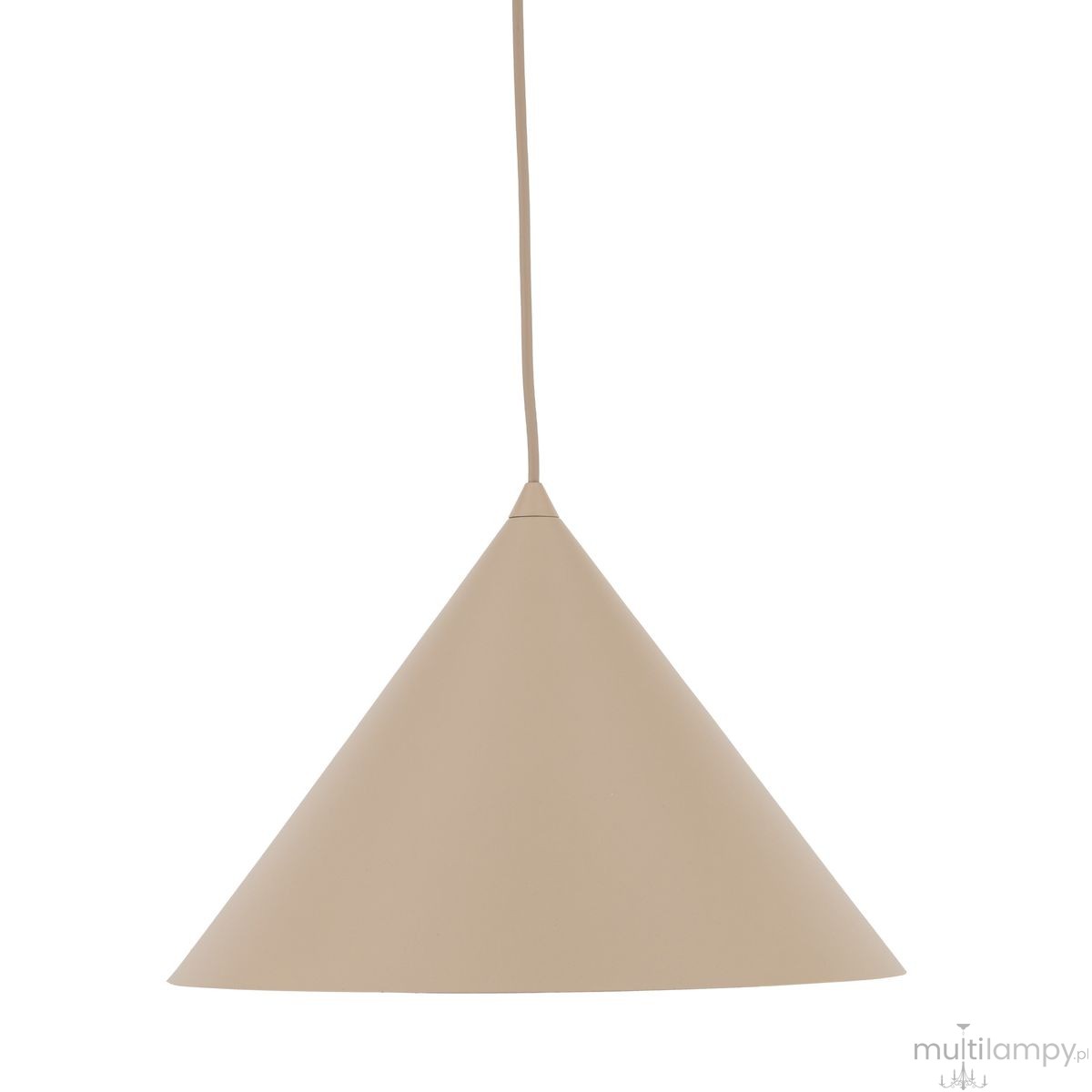 Cono D33,5 lampa wisząca 1xE27 beżowa 10621