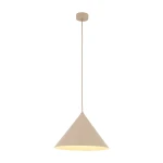 Cono D33,5 lampa wisząca 1xE27 beżowa 10621