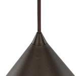 Cono D50 lampa wisząca 1xE27 brązowa 10062