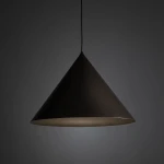 Cono D50 lampa wisząca 1xE27 szarobrązowa 11378
