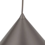 Cono D50 lampa wisząca 1xE27 szarobrązowa 11378