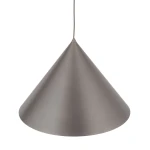 Cono D50 lampa wisząca 1xE27 szarobrązowa 11378
