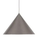 Cono D50 lampa wisząca 1xE27 szarobrązowa 11378