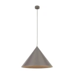 Cono D50 lampa wisząca 1xE27 szarobrązowa 11378